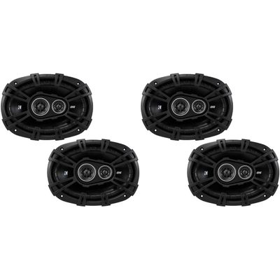 Kicker Compatible with Ram Crew Cab Truck 2012 & Up DSC69304 6x9 Speaker Bundle