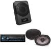 Alpine UTE-73BT Receiver, SXE-6926S 6x9 Speakers (Pair) w/PWE-S8 Powered 8inch Woofer Bundle view 1