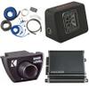 Kicker 45TL7R102 Single 10" L7R Truck Loaded Vented Enclosure - 500 Watts RMS W/ CXA400.1 Amp, Wiring Kit & Bass Knob Bundle view 1