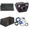 Kicker 45DL7R122 Dual 12" L7R 2-Ohm Loaded Vented Enclosure - w/ CXA1200.1 Amp, Wiring Kit & Bass Knob Bundle view 1
