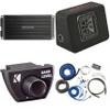 Kicker 45TL7R102 Single 10" L7R Truck Loaded Vented Enclosure - 500 Watts RMS- w/ Key5001 Amp, Wiring Kit & Bass Knob Bundle view 1