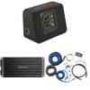 Kicker 45TL7R102 Single 10" L7R Truck Loaded Vented Enclosure - 500 Watts RMS- w/ Key5001 Amp, Wiring Kit Bundle view 1