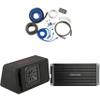 Kicker 45VL7R102 Single 10" L7R Loaded Vented Enclosure - 500 Watts RMS - w/ Key5001 Amp, Wiring Kit Bundle view 1