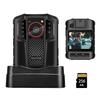 AeroTek Mini 4K Body Camera with Audio and Video Recording, GPS Bodycam with Ultra Infrared Night Vision and Fast Charging for Police, Law Enforcement and Delivery (256GB SD Card Set) view 1
