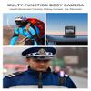 AeroTek Mini 4K Body Camera with Audio and Video Recording, GPS Bodycam with Ultra Infrared Night Vision and Fast Charging for Police, Law Enforcement and Delivery (128GB SD Card Set) view 4