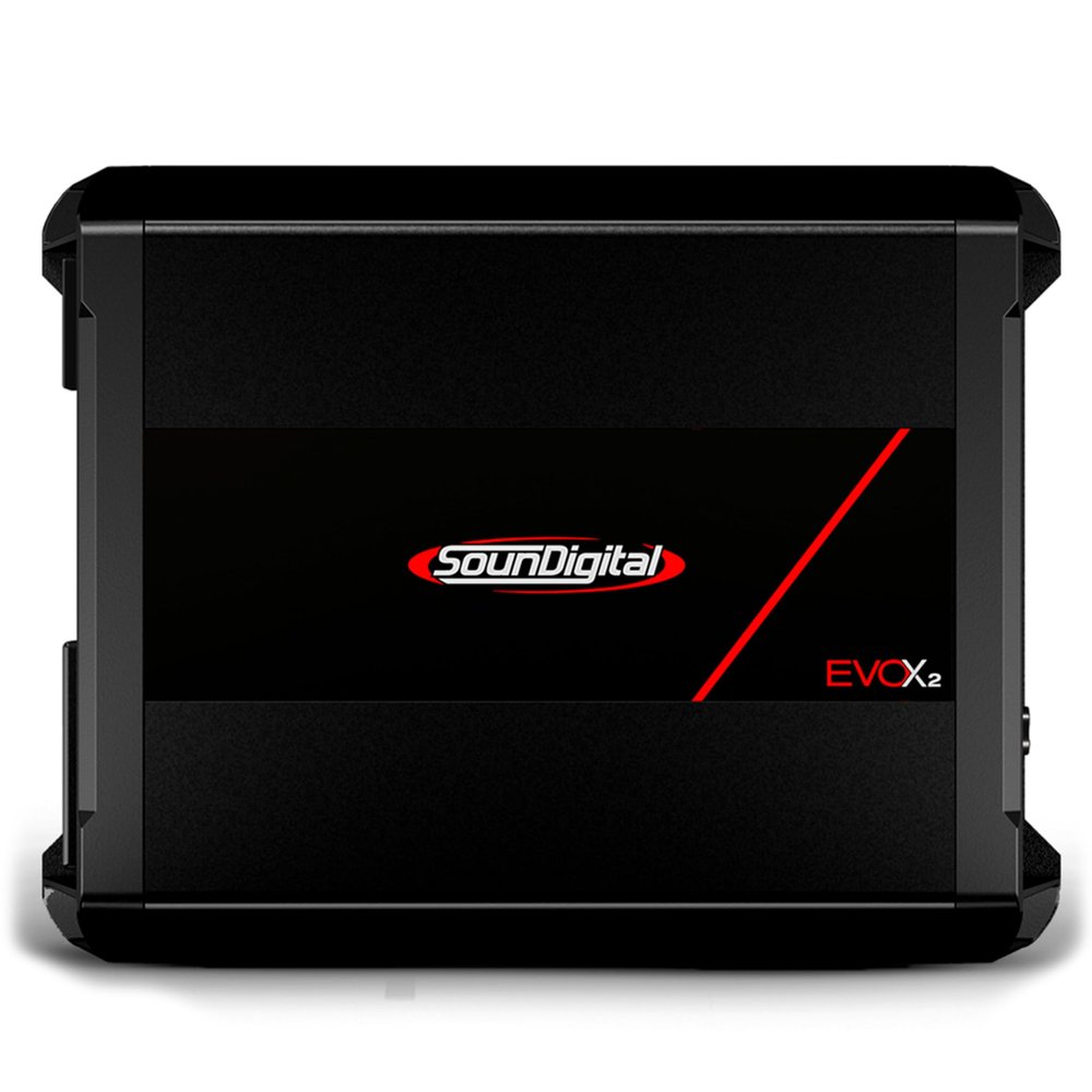 SounDigital EVOX2 1000.1-1 Ohms Monoblock 1000W RMS Bridged Power Car Amplifier