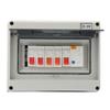 YLHHWVY 4 Way Workshop Consumer Unit 63A 30mA RCD 4MCB 2 * 6A+20A+32A Garage Consumer Unit view 1