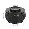 Lab Microscope Accessories 0.35X CTV Microscope Mount Lens Camera Interface Adapter Trinocular Stereo Microscope view 2