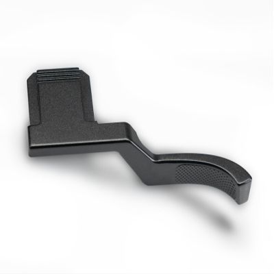 Iborrys Metal Thumb Up Grip for Fujifilm Fuji X-T50 XT50 Camera, Hot Shoe Thumb Rest Support Grip Exclusive Vintage Anti-Slip Pattern, Enhance The camera's Grip Feel (Black)