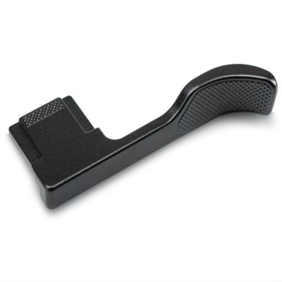 Iborrys Metal Thumb Up Grip for Sony A7C2 A7CR Alpha 7C2R 7C2 Camera, Hot Shoe Thumb Rest Support Grip Exclusive Vintage Anti-Slip Pattern, Enhance The camera's Grip Feel (Black)