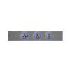 Power Socket Anti-Electric Shock Track Socket, Sliding Rail Slide Rail Socket, Movable Socket Home Plug Board Kitchen Dedicated,Grey-30cm view 1