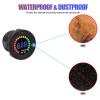 MUNEFE LED Digital Voltmeter, 12V DC Digital Voltmeter, Digital Display Voltmeter with LED Digital Display Panel for Car Boat RV Truck view 3