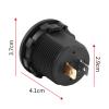 MUNEFE LED Digital Voltmeter, 12V DC Digital Voltmeter, Digital Display Voltmeter with LED Digital Display Panel for Car Boat RV Truck view 4