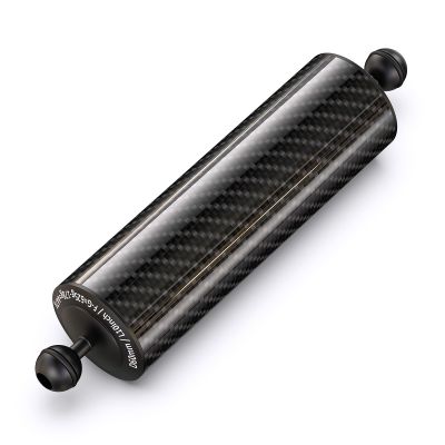 Carbon Fiber Underwater Float Arm with Dual Ball Mounts for Photography and Video, Compatible with Diving Trays, Video Lights, Strobes (Black, 60mm10')