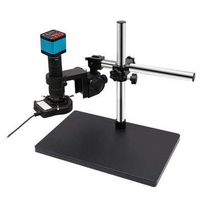 JOEBO Microscope Kit 38MP Industrial Microscope Camera, Freely Adjustable Stand Microscope Lens Adapters(14MP HDMI)