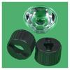 Lab Microscope Accessories 5pcs 5/8/10/15/20/25/30/45/60/90/120 Degrees LED Lens with Black Holder(Black,5 Degree_Size 22X13) view 1