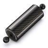 Carbon Fiber Underwater Float Arm with Dual Ball Mounts for Photography and Video, Compatible with Diving Trays, Video Lights, Strobes (Black, 60mm8') view 1