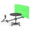 360 Rotating Platform,360 Degree Camera Spinner with Adjustable Shooting Angle,Professional Photography Turntable Photo Booth for Product Photography/Video Making/Picture Taking view 1