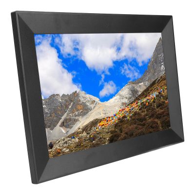 10.1 Inch WLAN Digital Picture Frame,1280x800 Touch Screen, Auto Rotate Digital Photo Frame, Built in 16GB Memory, Share Moments via APP from Anywhere (US Plug)