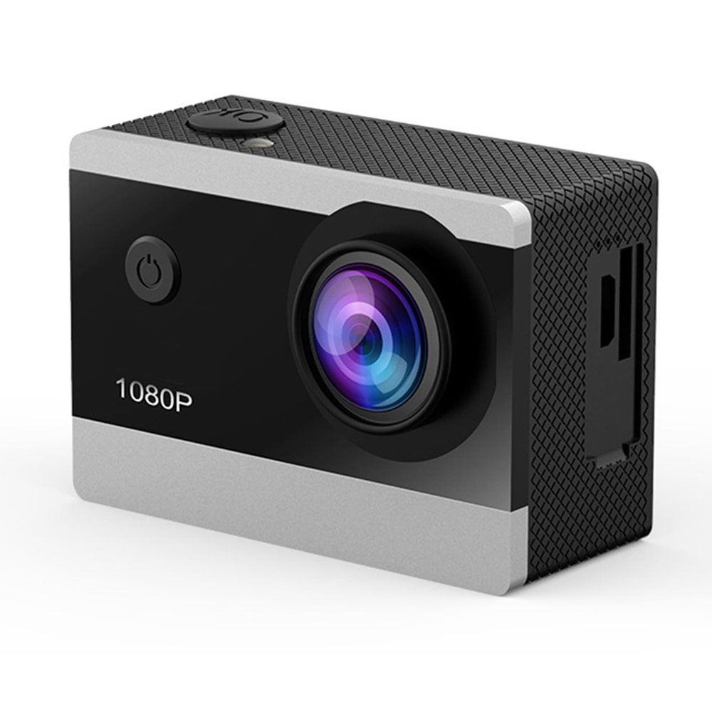 1080P Sports Camera for Diving and Biking with 140 Degree Wide Viewing Lens and Night Under Water Action Camera