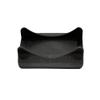 Vertical Stand for Mac mini M4,Vertical Laptop Holder Desk Mount for Mac mini 2024,3D Printed Non-Slip Stand Base (Black) view 2