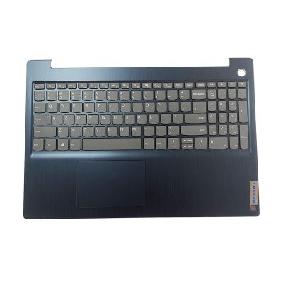 D-KXCPELE Laptop Palmrest Upper Case with Keyboard and Touchpad Assembly Replacement for Lenovo Ideapad 3 15ada05/3 15IML05 5CB0X57566 5CB1D01998 Blue