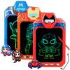 Fullware LCD Writing Tablet for Kids 10 Inch Spider, America, Mech Hero 3 Pack view 1