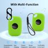NOUKAJU Case for Tile by Life360 Pro (2024),Silicone Protective Cover(with Carabiner + Lanyard) Drop-Proof,Scratch-Proof,Shock-Proof,Dust-Proof,Protective Case for Tile Pro 2024 RE-61011(Green-Grass) view 2