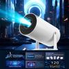 4K Mini Projector for Iphone Android ,Mini Projector with WiFi6 and Bluetooth 5.0 130-Inch Support 160 ANSI Auto Keystone Outdoor Home Projector view 2