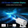 4K Mini Projector for Iphone Android ,Mini Projector with WiFi6 and Bluetooth 5.0 130-Inch Support 160 ANSI Auto Keystone Outdoor Home Projector view 3
