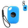 NOUKAJU Case for Tile by Life360 Pro (2024),Silicone Protective Cover(with Carabiner + Lanyard) Drop-Proof,Scratch-Proof,Shock-Proof,Dust-Proof,Protective Case for Tile Pro 2024 RE-61011(Sky-Blue)