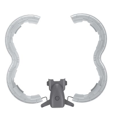 BAIMOQI Illuminated Silicone Bumper for Avata 2 Propeller Protecting Collision Avoidance Bumper Accessory with LED Lights