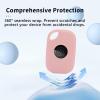 NOUKAJU Case for Tile by Life360 Pro (2024),Silicone Protective Cover(with Carabiner + Lanyard) Drop-Proof,Scratch-Proof,Shock-Proof,Dust-Proof,Protective Case for Tile Pro 2024 RE-61011(Pink) view 3