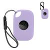 NOUKAJU Case for Tile by Life360 Pro (2024),Silicone Protective Cover(with Carabiner + Lanyard) Drop-Proof,Scratch-Proof,Shock-Proof,Dust-Proof,Protective Case for Tile Pro 2024 RE-61011(Purple) view 1