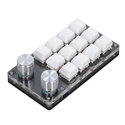 12 Key Knob Keyboard Programmable USB Red Switch Mechanical Keypad DC 5V 1A