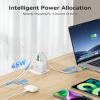100W USB C Charger Block, 3-Port GaN+ USB C Super Fast Charger Foldable Compact Wall Charger for iPhone 17/16/15 Series, Galaxy S25/S24, iPad Pro, MacBook Air, Google Pixelbook, Steam Deck view 3