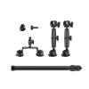 Action Camera Car Mounting with 47.2inch Invisible Selfie Stick Aluminum Rod for 360 view 1