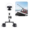 Action Camera Car Mounting with 47.2inch Invisible Selfie Stick Aluminum Rod for 360 view 3