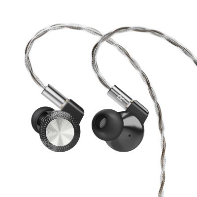 ARTTI T10 Pro in-Ear Monitor, Dual Magnetic Circuit 14.2mm Planner Driver HiFi IEM Earphones, Wired Gaming Earbud with Full Metal Housing, Detachable OFC Cable for Singer Musician Audiophile (Black)