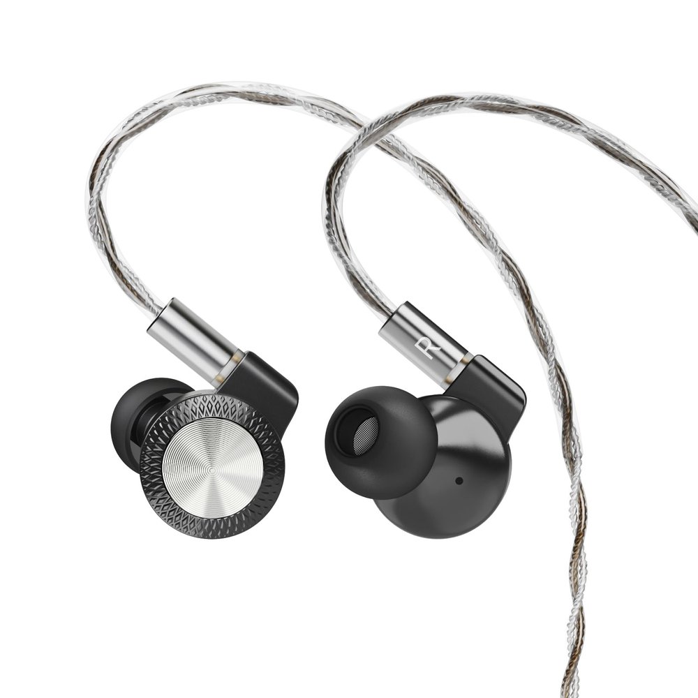 ARTTI T10 Pro in-Ear Monitor, Dual Magnetic Circuit 14.2mm Planner Driver HiFi IEM Earphones, Wired Gaming Earbud with Full Metal Housing, Detachable OFC Cable for Singer Musician Audiophile (Black)