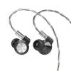 ARTTI T10 Pro in-Ear Monitor, Dual Magnetic Circuit 14.2mm Planner Driver HiFi IEM Earphones, Wired Gaming Earbud with Full Metal Housing, Detachable OFC Cable for Singer Musician Audiophile (Black) view 1