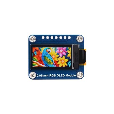 0.96inch RGB OLED Display Module, 64128 Resolution, 65K Colors, SPI Interface,Comes with Examples for Raspbery Pi, for arduino, STM32, etc. (0.96inch RGB OLED Module)