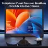 [Auto Focus/4K Support] Projector with WiFi 6 and Bluetooth 5.2, 850ANSI Native 1080P Outdoor Movie Projector, iSinbox Vertical Keystone Smart Projector 50% Zoom for iOS/Android/TV Stick White view 3