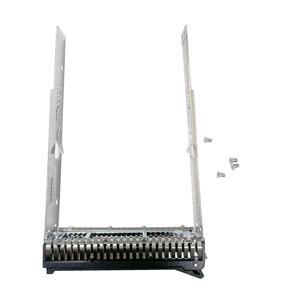 (1 Pack) 3.5" SATA SAS Hard Drive Caddy Tray Sled Tower Server for Lenovo ThinkSystem ST250 IBM X3650 SR650 SR550 SR588 SR658 X3650M5 X3550M5 SR530 SR630 ST558 ST550 SR550 SR590 with 4 pcs Screws