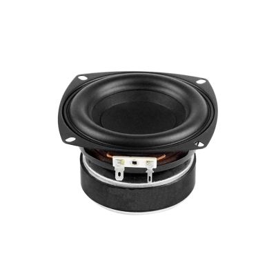 1Pcs 4 Inch Subwoofer 4 8 Ohm 50W HiFi Woofer Speaker Super Bass Long-Stroke Home Theater Loudspeaeker for 2.1 Speakers(4 Ohm Speaker)