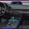 FOJRHGFK Car Navigation GPS Screen Protector Invisible Transparent Film TPU Interior FilmFor Mazda CX30 2020-2024 view 1