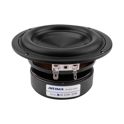 1Pcs 4 Inch Subwoofer Speaker 100W 4 8 Ohm Super Woofer Sound Speaker BASS Waterproof Loudspeaker DIY 2.1 Home Theater(4 Ohm 100W Speaker)