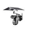 QDVOPHZA 4G/Wireless PTZ Solar Camera Auto Tracking Camara Security Protection 6MP Dual Lens 4K HD Monitor Smart Home CCTV Surveillance(4G-128GB) view 1