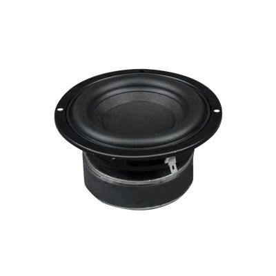 1Pcs 4 Inch Subwoofer 4 8 Ohm 50W HiFi Woofer Speaker Super Bass Long-Stroke Home Theater Loudspeaeker for 2.1 Speakers(4 Ohm 50W Speaker)