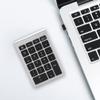 Ymiko Numpad, Numeric Keypad Laptop Accessories Number Pad with up to 3 Million keystrokes and 80 Hours of use for Users who Require Flexibility and Adaptability (Silver Black) view 3